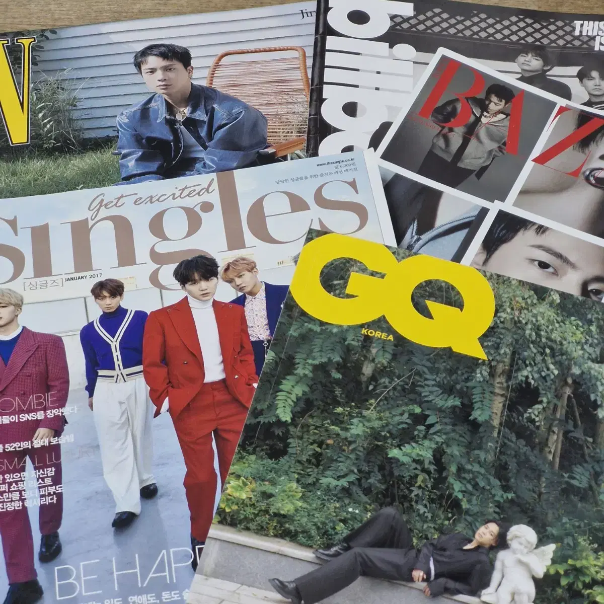 방탄소년단 BTS 화보 GQ Singles W BAZAR 빌보드